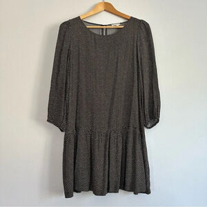 {Meadow Rue} Anthropology dotted dress size:6